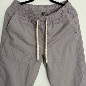 Vuori Lavender Gray Jogger Track Pants